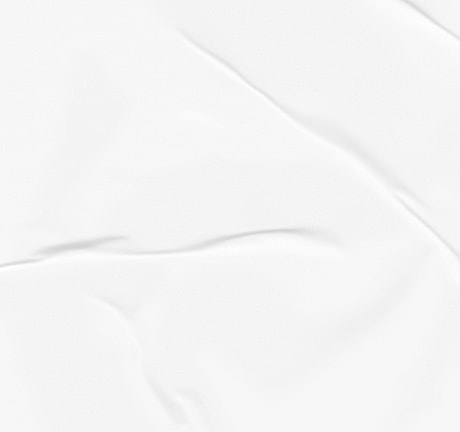 Wrinkled white fabric texture background.